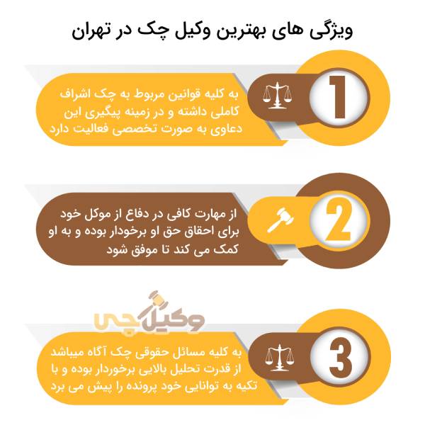 بهترین وکیل چک در تهران کیست؟