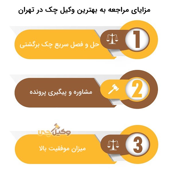 راهنمای انتخاب بهترین وکیل چک در تهران