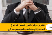 بهترین وکیل امور حسبی در کرج