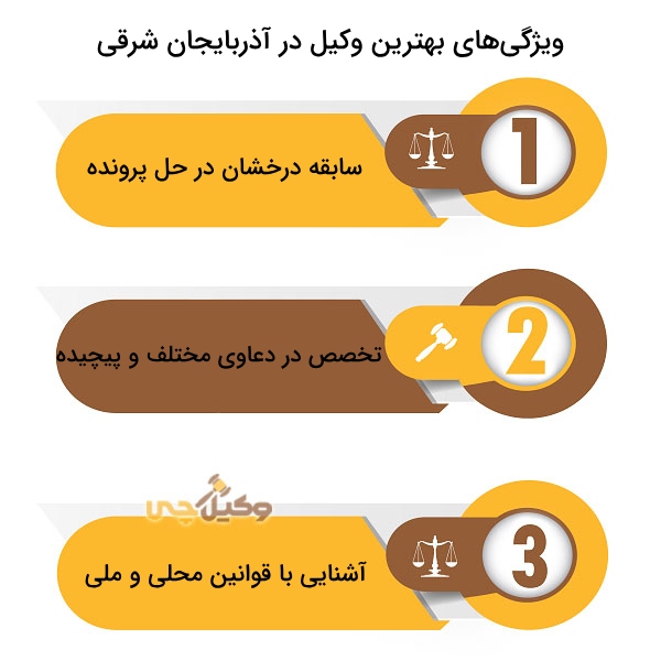 بهترین وکیل آذربایجان شرقی کیست؟