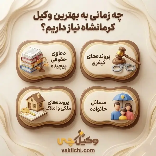 بهترین وکیل کیفری در کرمانشاه کیست؟