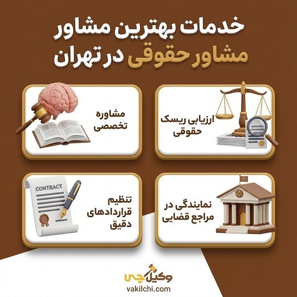  بهترین مشاور حقوقی در تهران 