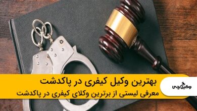 بهترین وکیل کیفری در پاکدشت