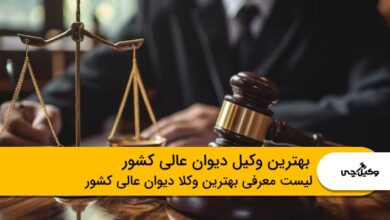 10 تا از بهترین وکیل دیوان عالی کشور