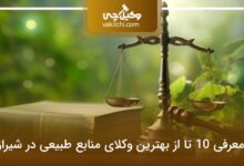 بهترین وکیل منابع طبیعی در شیراز