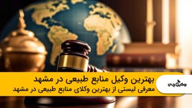 بهترین وکیل‌ منابع طبیعی در مشهد