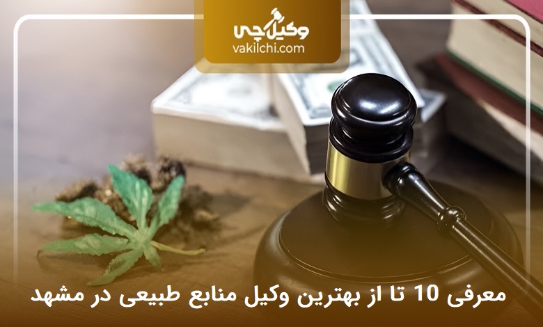بهترین وکیل منابع طبیعی در مشهد