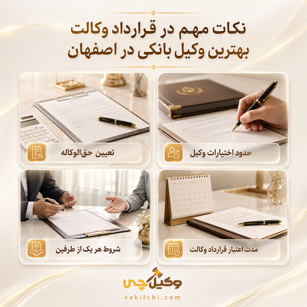 بهترین وکیل بانکی در اصفهان چه کمکی به شما میکند؟