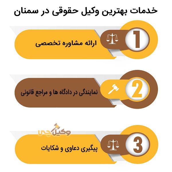 بهترین وکیل حقوقی در سمنان
