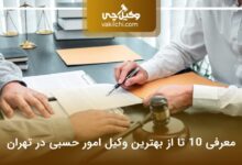 بهترین وکیل امور حسبی در تهران