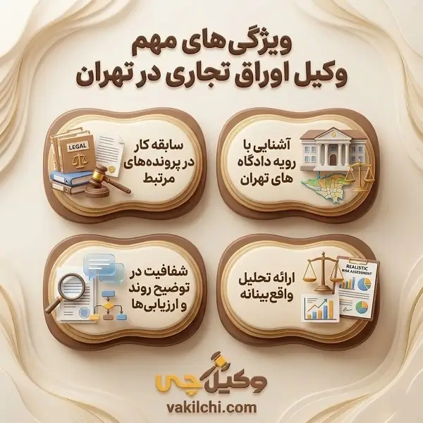 بهترین وکیل اورق تجاری در چه زمینه هایی تخصص دارد؟