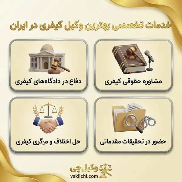 ویژگی‌ های بهترین وکیل کیفری در ایران