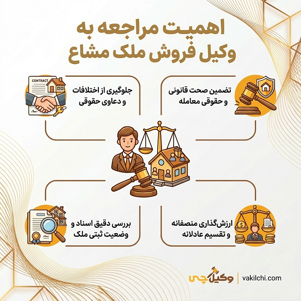 ویژگی های مهم بهترین وکیل فروش ملک مشاع