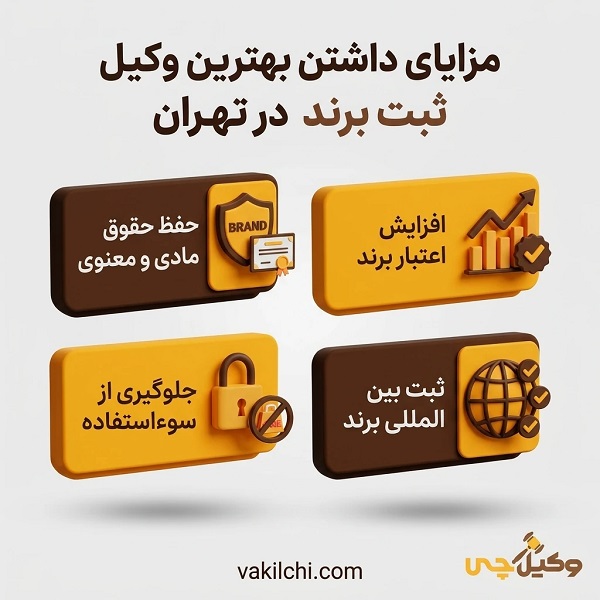 انتخاب وکیل ثبت برند در تهران؛ 7 نکته مهم که باید بدانید!