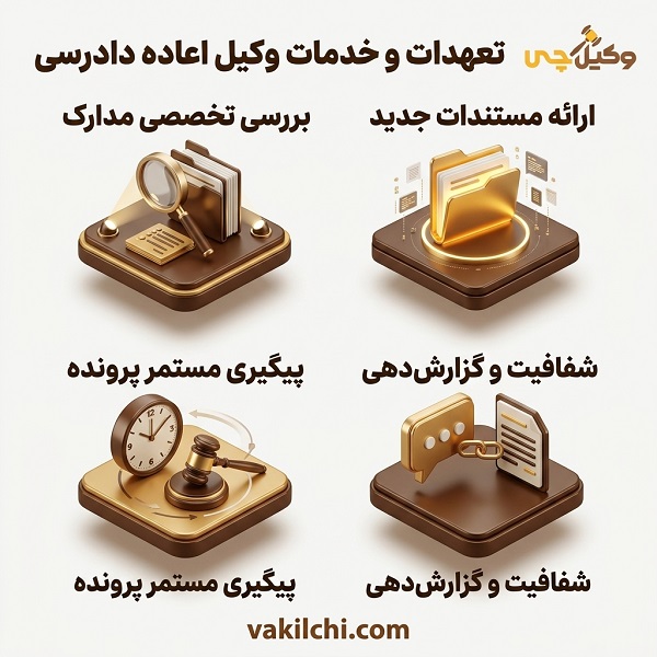 راهنمای انتخاب بهترین وکیل اعاده دادرسی در کرج