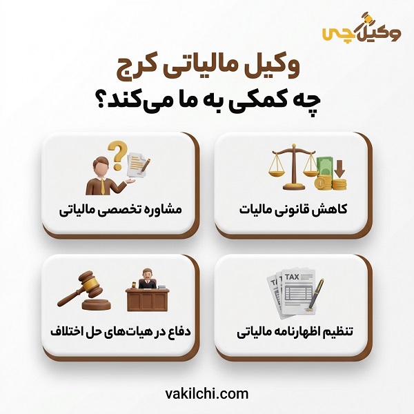 ملاکهای شناخت بهترین وکیل مالیاتی کرج