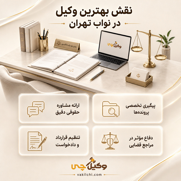 نقش بهترین وکیل در نواب تهران