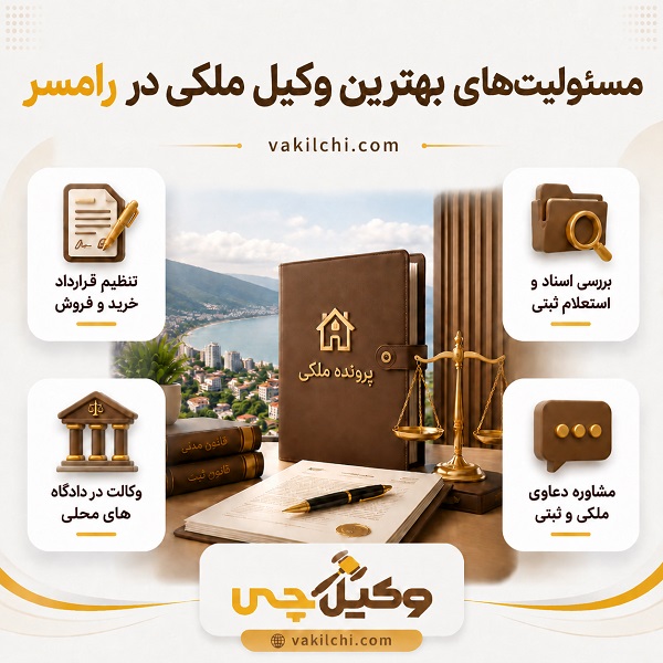 بهترین وکیل ملکی در رامسر